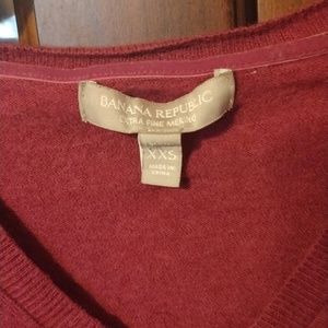 Xxs  small banana Republic maroon